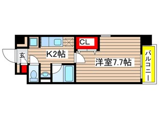 エスペランサ鳴海の物件間取画像